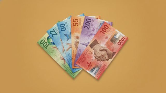Franco suíço: preço do dia